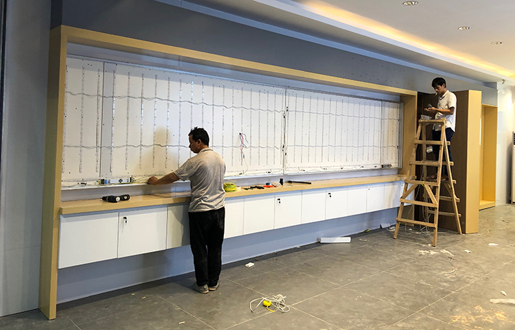 customized design customized colors display furniture